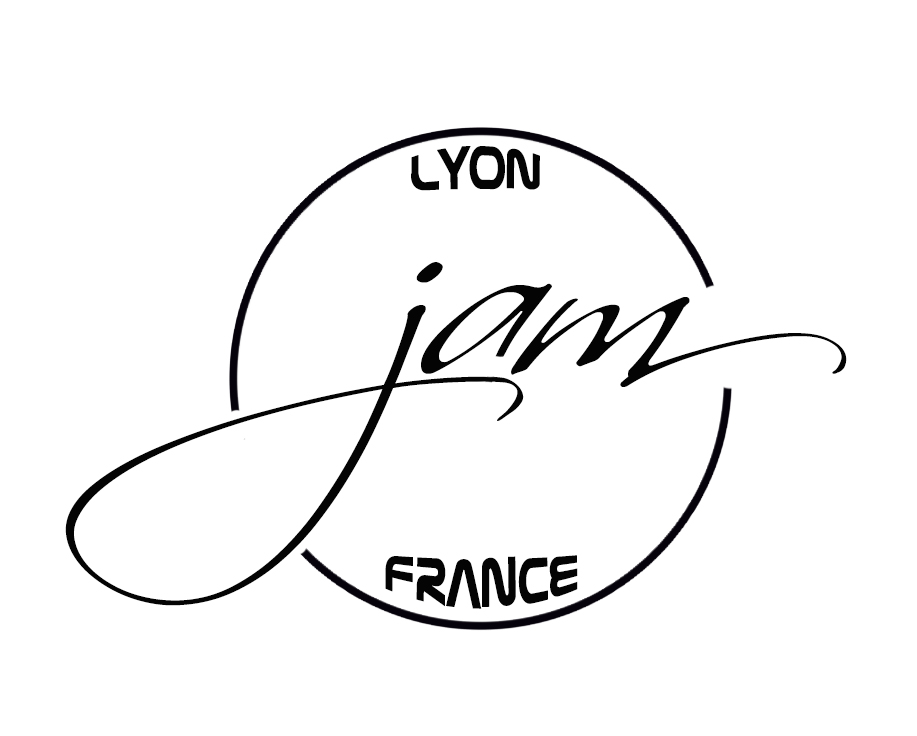 logo JAM Instruments de musique, becs saxophones et accessoires Lyon